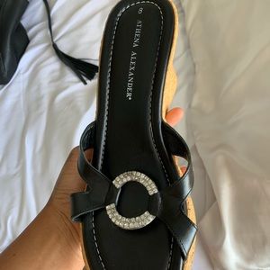 Athena Alexander wedge sandals